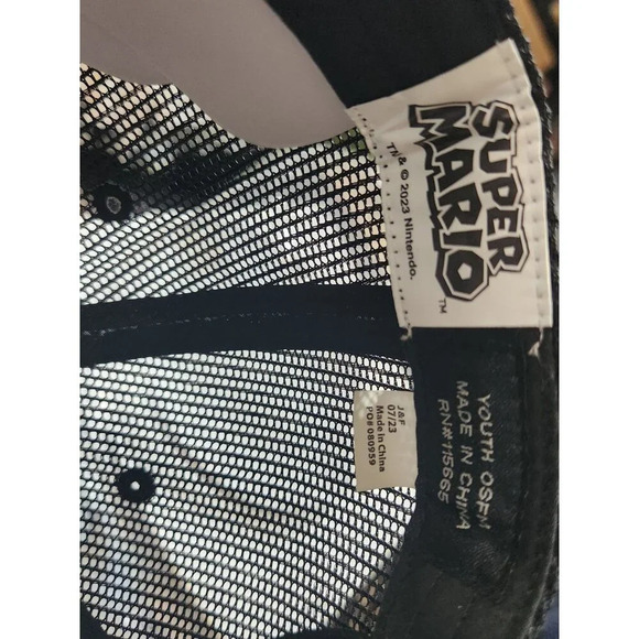 Super Mario Youth OSFM Snapback Hat‎ By Bioworld - Picture 5 of 5